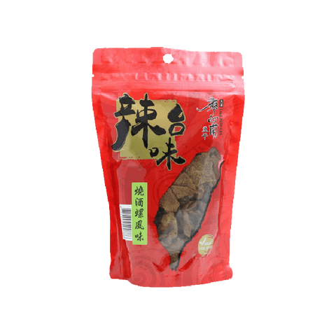 Dried Tofu-Taiwanese Horn Snail Flavor 300g 廖心蘭 – 燒酒螺辣台味豆干