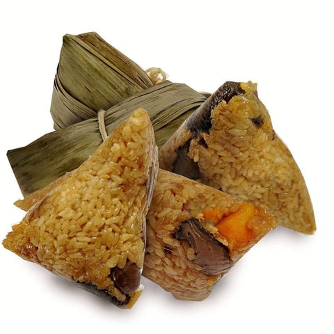Traditional Pork Rice Dumpling/Zongzi (without peanuts)5 pcs 無花生古早味肉粽子
