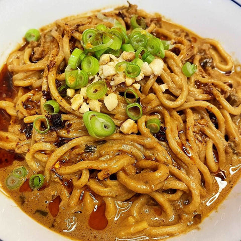 Dan Dan Noodle(with sesame sauce) 擔擔麵 - Canaan Foods