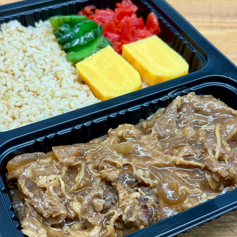 Beef and Onion Bento Box 牛丼便當