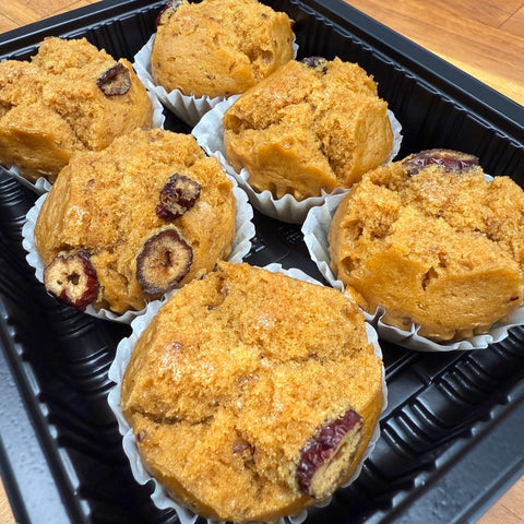 Jujube Cup Cake(Red date) 6 pcs 紅棗糕