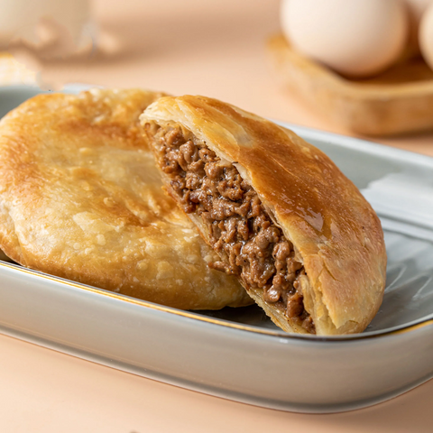 Black Pepper Beef Pie 4 pcs 黑椒牛肉餡餅 - Canaan Foods