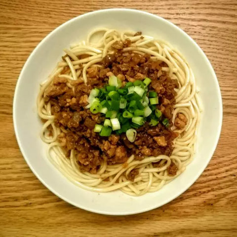 Sichuan Meat Sauce Noodles (Spicy) 四川椒麻拌麵