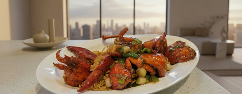 House Lobster with Yimien 招牌龍蝦（加伊麵）