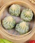 Steamed Bun with Shepherd's Purse and Egg 14-15pcs 薺菜雞蛋紙皮包子 - Canaan Foods