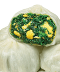 Steamed Bun with Shepherd's Purse and Egg 14-15pcs 薺菜雞蛋紙皮包子 - Canaan Foods