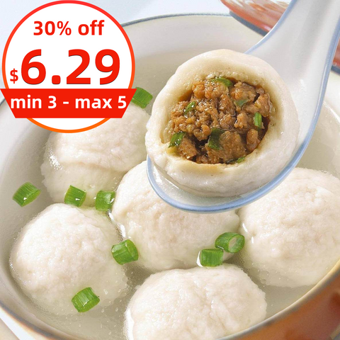 Handcrafted Fuzhou Fish Balls 16oz 福州魚丸