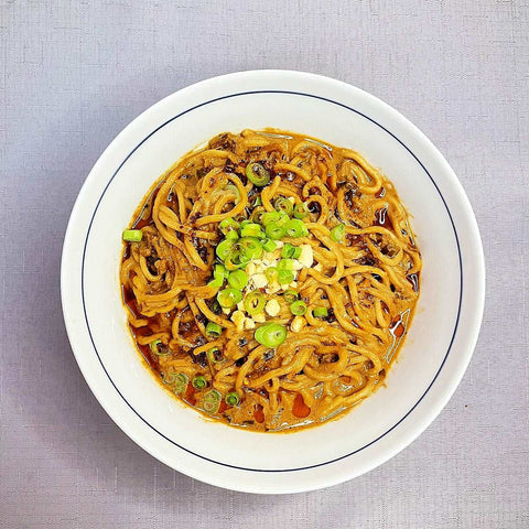 Dan Dan Noodle(with sesame sauce) 擔擔麵 - Canaan Foods