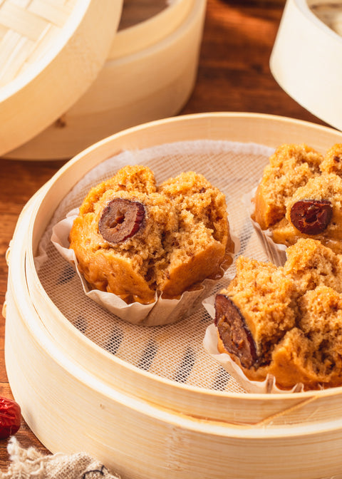 Jujube Cup Cake(Red date) 6 pcs 紅棗糕