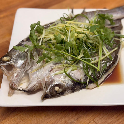 Steamed Sea Bass 清蒸鱸魚