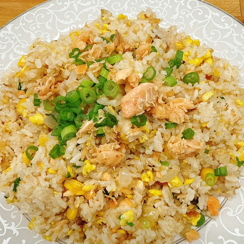 Salmon Fried Rice 鮭魚炒飯