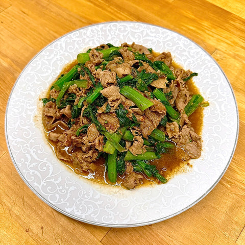 Lamb Stir-fried with Shacha Sauce沙茶羊肉