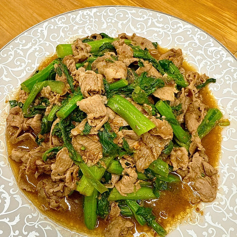 Lamb Stir-fried with Shacha Sauce沙茶羊肉