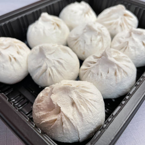 Raw Pan-fried Pork Bun 9 pcs (Shanghai Style-Frozen-Local delivery only) 上海生煎包