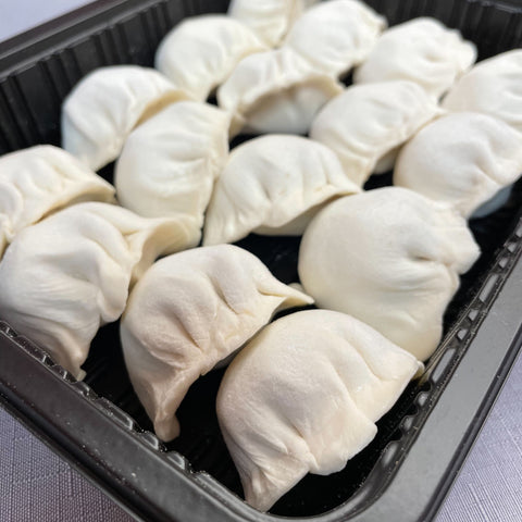 Raw Chive Pork Dumplings 16 pcs (Frozen-Local delivery only) 韭菜豬肉水餃