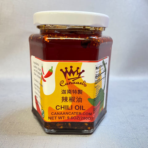 Chili Oil 9.6oz 迦南辣椒油