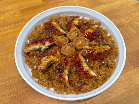 Unagi & Abalone Sticky Rice 蒲燒鰻鮑魚油飯