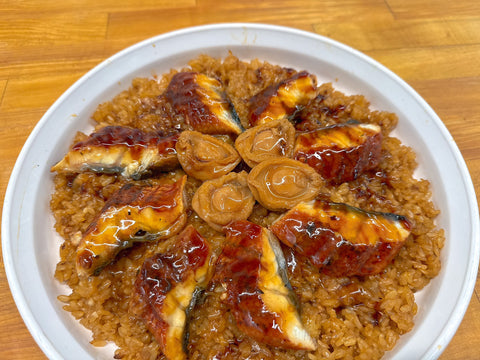 Unagi & Abalone Sticky Rice 蒲燒鰻鮑魚油飯