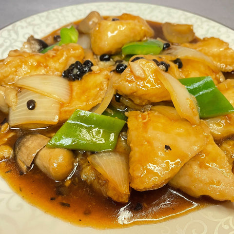 Fish Fillet with Black Bean Sauce 豆豉魚片