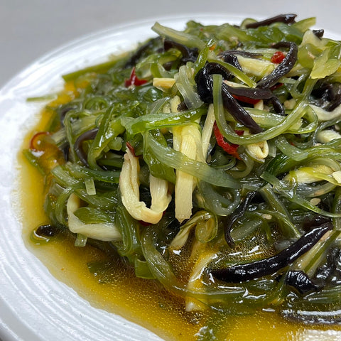 Mala Spicy Seaweed Salad 麻辣三絲