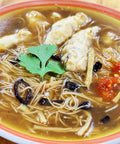 Squid Meat Thin Noodles 24oz 魷魚羹麵線 - Canaan Foods