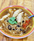 Squid Meat Thin Noodles 24oz 魷魚羹麵線 - Canaan Foods