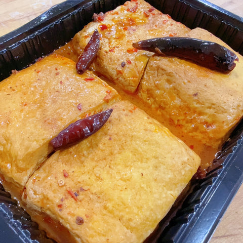 Taiwanese Spicy Stinky Tofu 4 pcs | 850g 台式麻辣臭豆腐