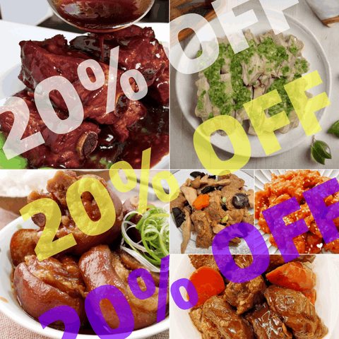 Build Your Own Dinner Combo-20% OFF | 訂購合菜入口