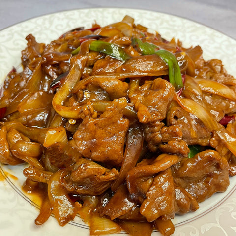 Stir-fried Beef with Onion 蔥爆牛肉