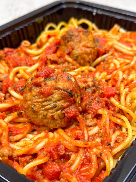 Spaghetti in Tomato Meat Sauce (Frozen) 茄汁牛肉球意麵
