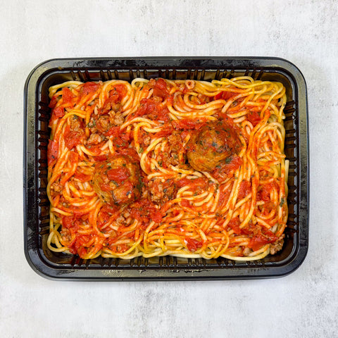 Spaghetti in Tomato Meat Sauce (Frozen) 茄汁牛肉球意麵