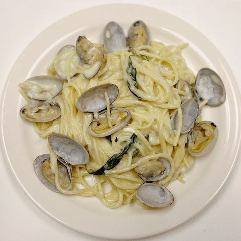 White Basil Clam Pasta - Canaan